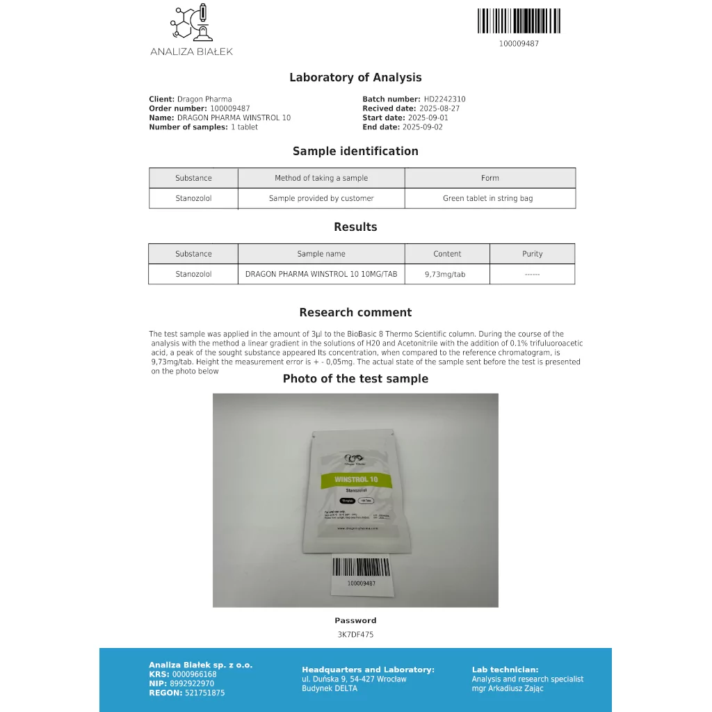 Winstrol 10mg