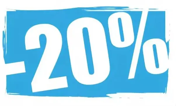 20% discount