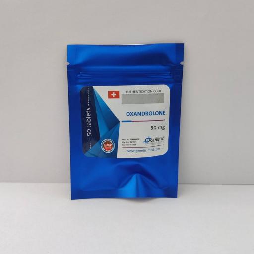 Oxandrolone 50 mg (Genetic Pharmaceuticals) for Sale