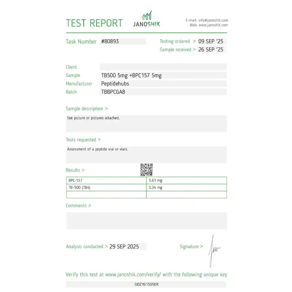 TB 500/BPC 157 10 mg